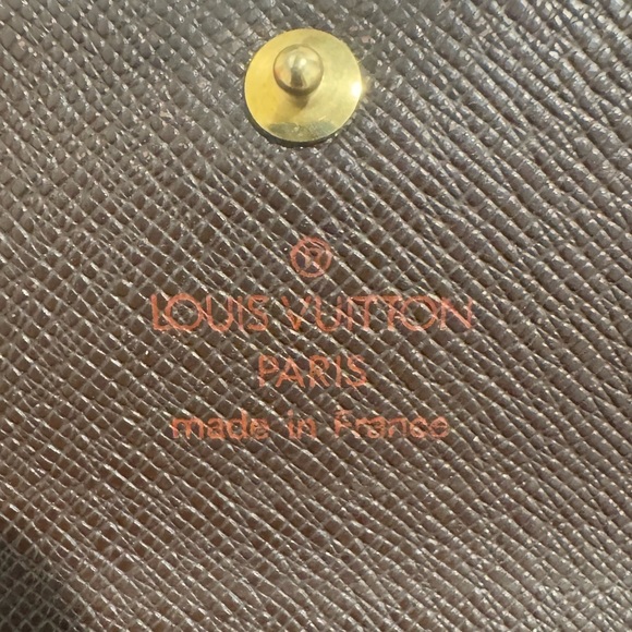 🔥 SOLD 🔥 Louis Vuitton Porte Monnaie Plat Damier Brown card case - Picture 11 of 16